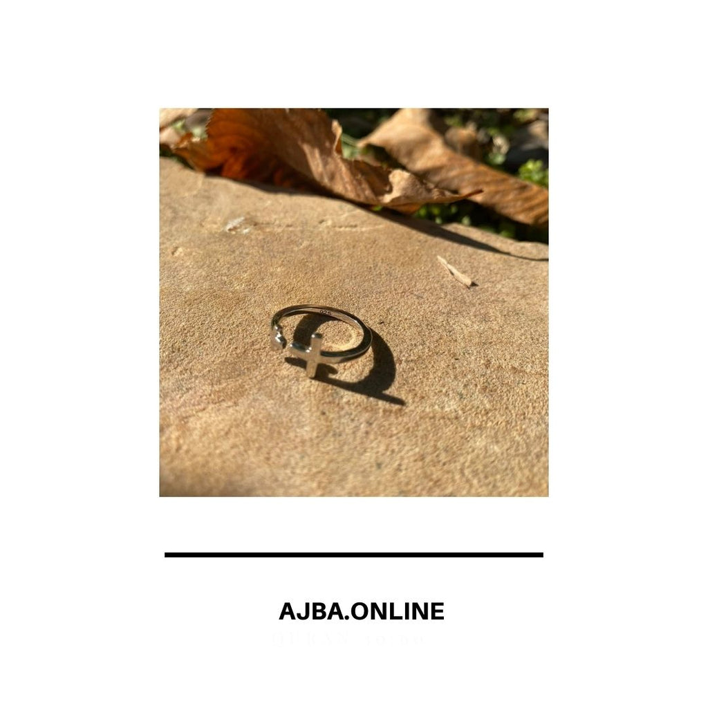 Sterling Silver Cross Ring